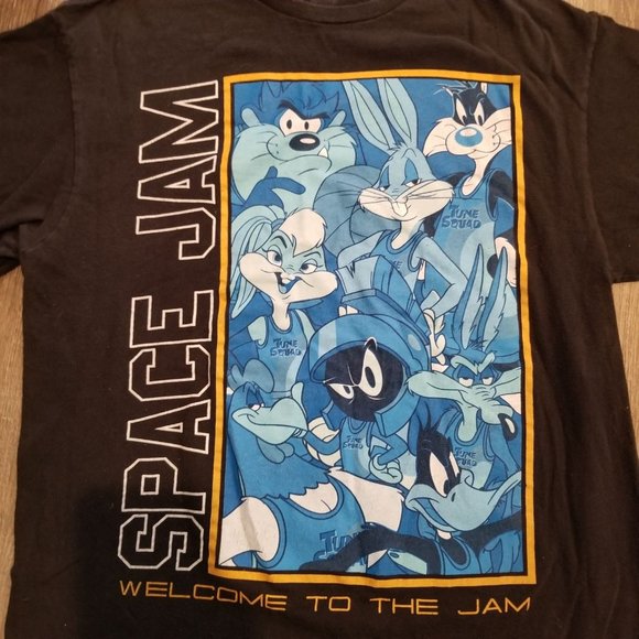 T-shirt Da Uomo Space Jam Monstars E Tune Squad Basket T-shirt - Foto 4